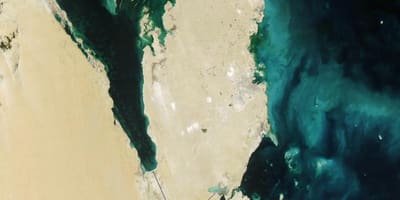Mapa de qatar per satèl·lit 